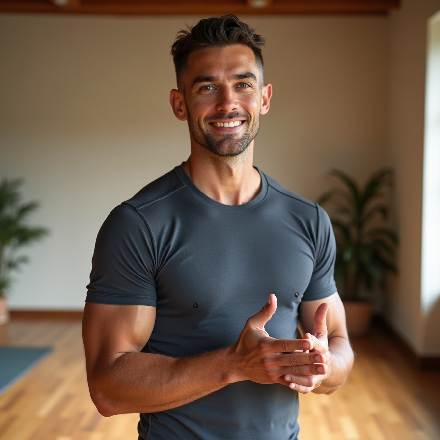 Pilates instructor James